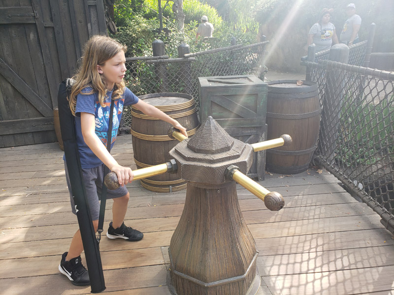 Tom Sawyer's Island in Frontierland