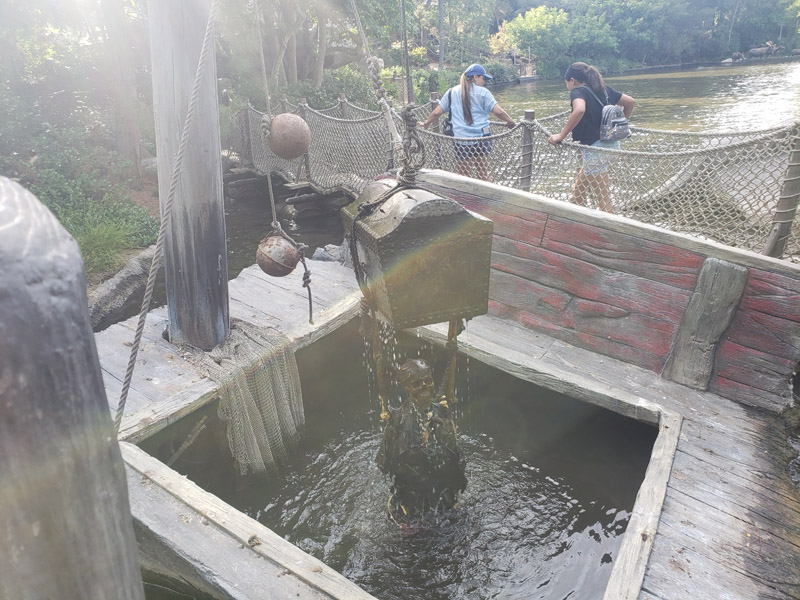 Tom Sawyer's Island in Frontierland