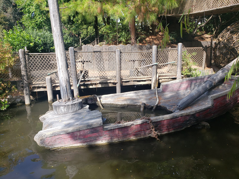 Tom Sawyer's Island in Frontierland