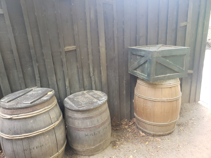 Tom Sawyer's Island in Frontierland