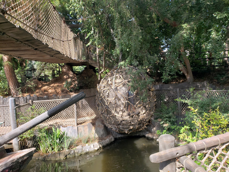Tom Sawyer's Island in Frontierland
