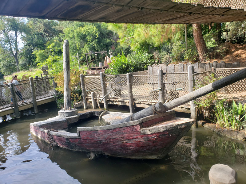 Tom Sawyer's Island in Frontierland