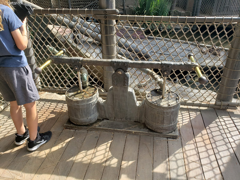 Tom Sawyer's Island in Frontierland