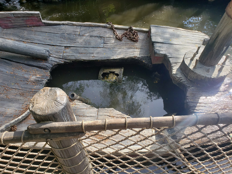 Tom Sawyer's Island in Frontierland