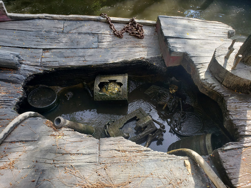 Tom Sawyer's Island in Frontierland