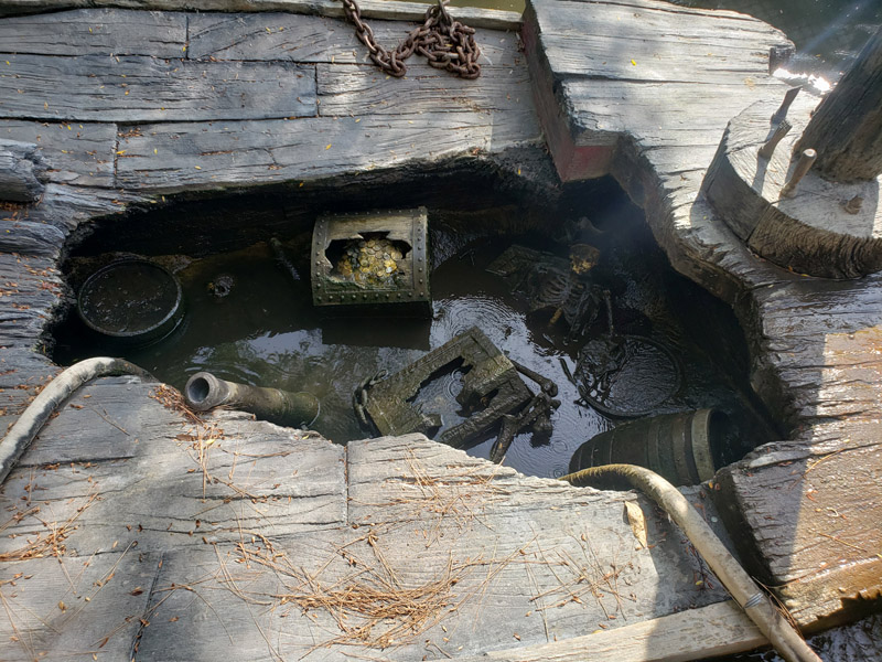 Tom Sawyer's Island in Frontierland