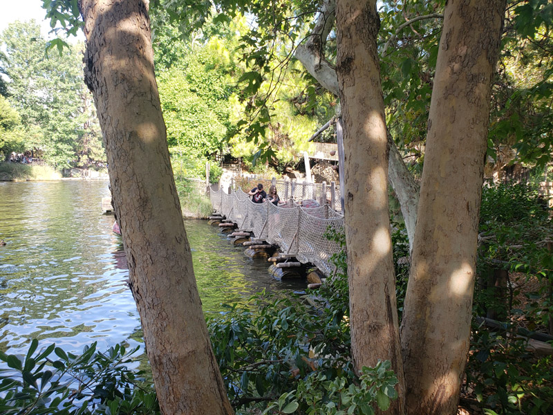 Tom Sawyer's Island in Frontierland
