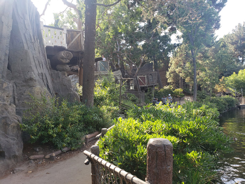 Tom Sawyer's Island in Frontierland