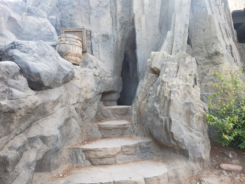 Tom Sawyer's Island in Frontierland