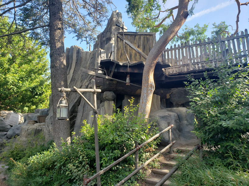 Tom Sawyer's Island in Frontierland