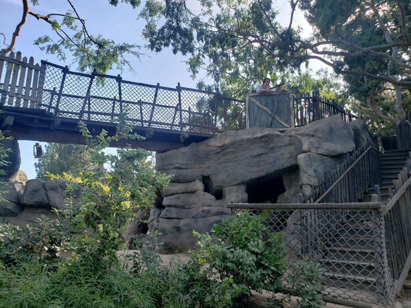 Tom Sawyer's Island in Frontierland