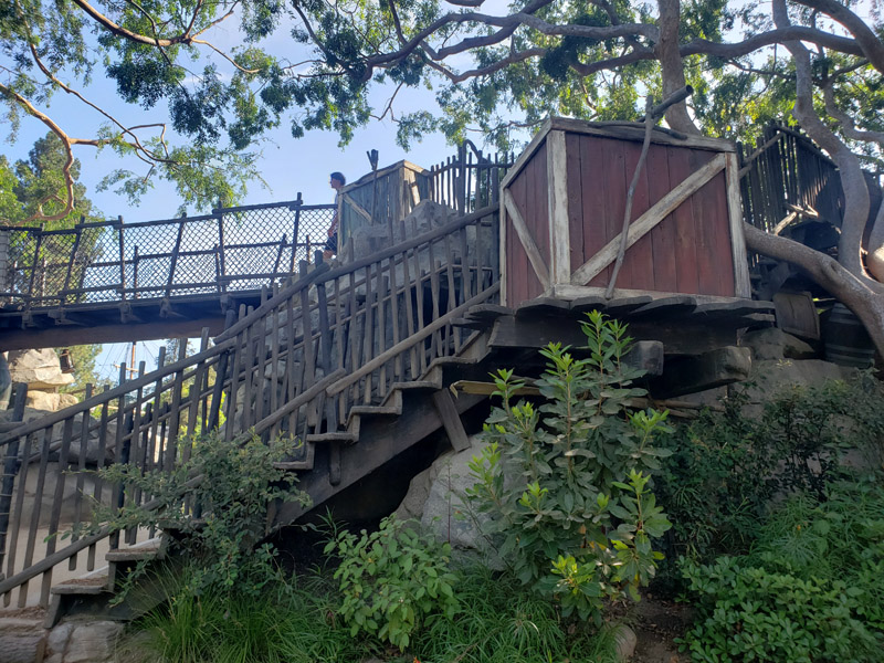 Tom Sawyer's Island in Frontierland