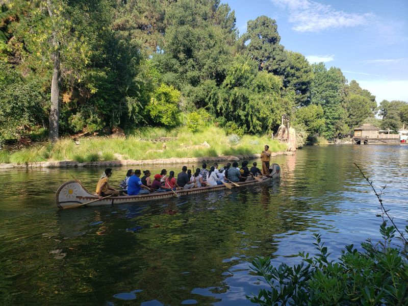 Tom Sawyer's Island in Frontierland