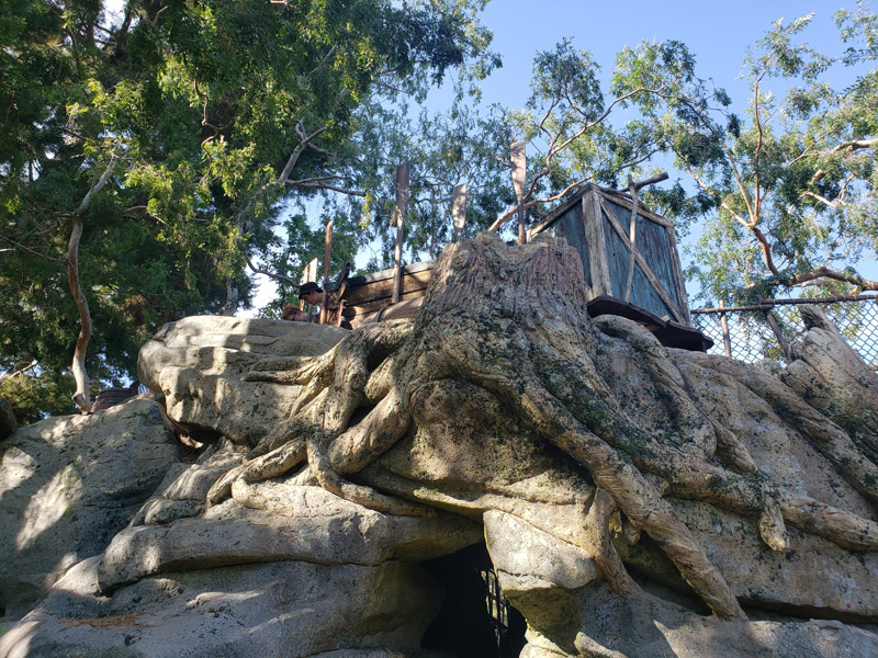 Tom Sawyer's Island in Frontierland
