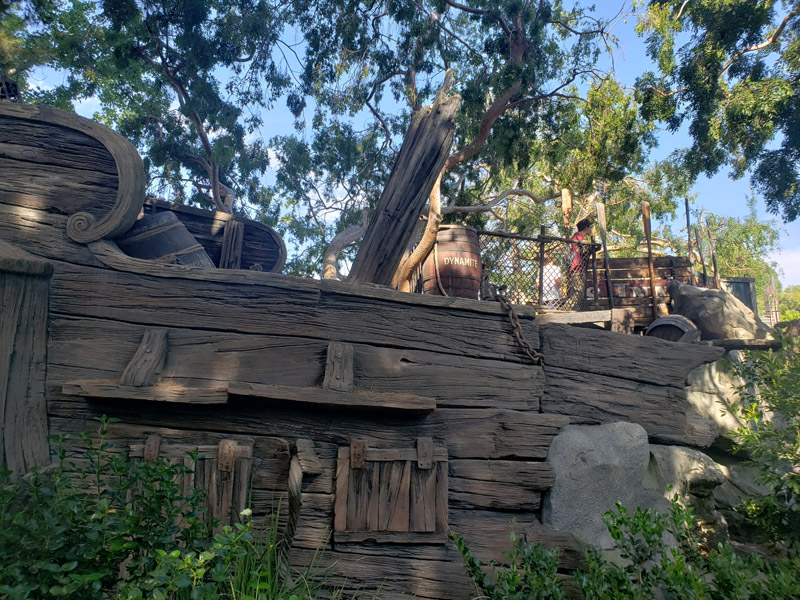 Tom Sawyer's Island in Frontierland