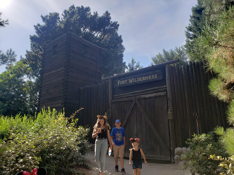 Tom Sawyer's Island in Frontierland