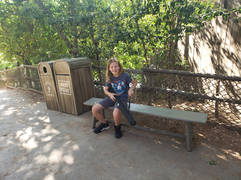 Tom Sawyer's Island in Frontierland