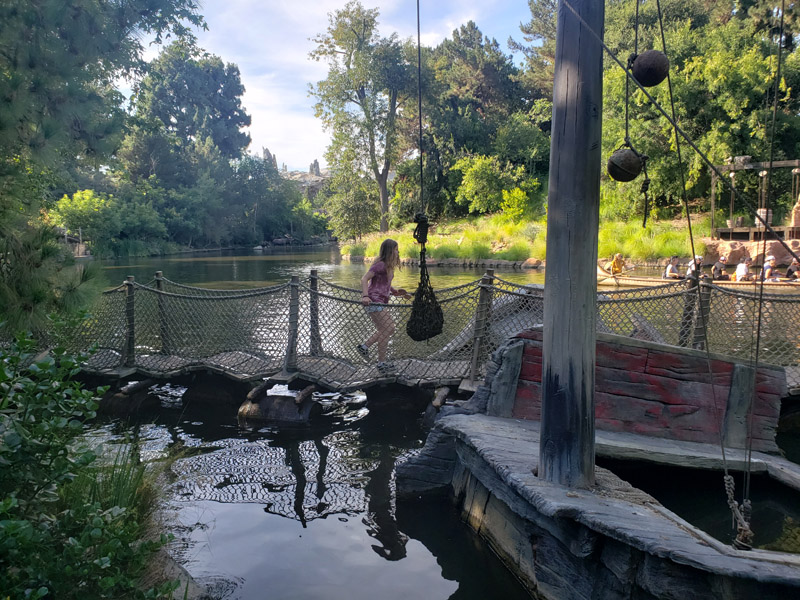 Tom Sawyer's Island in Frontierland