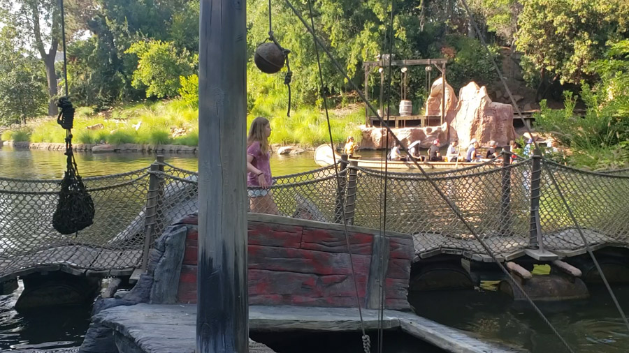 Tom Sawyer's Island in Frontierland