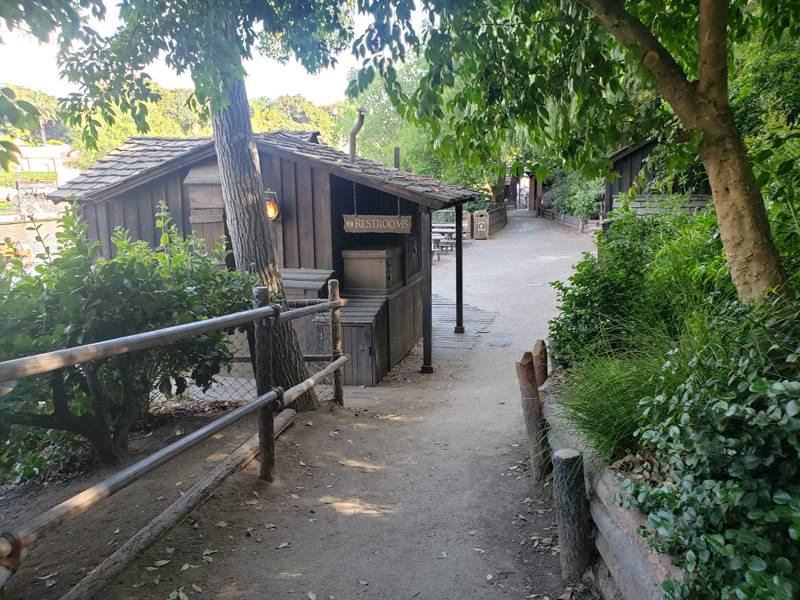 Tom Sawyer's Island in Frontierland
