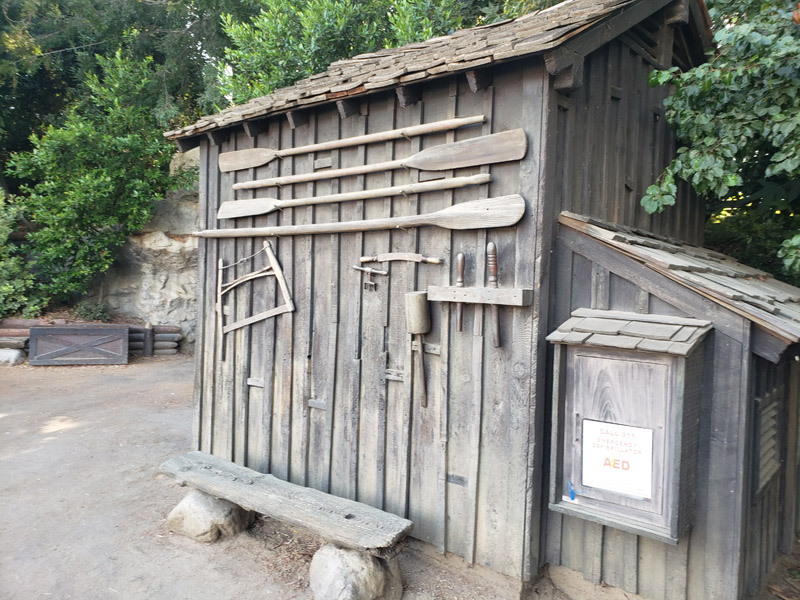 Tom Sawyer's Island in Frontierland