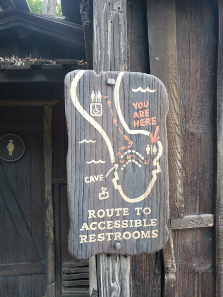 Tom Sawyer's Island in Frontierland