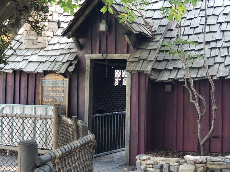 Tom Sawyer's Island in Frontierland