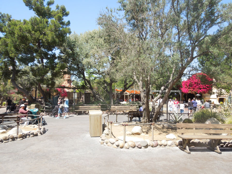 Disneyland Frontierland Streets