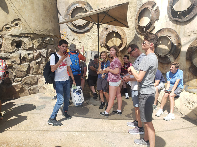 Savi's Lightsabers in Galaxy's Edge