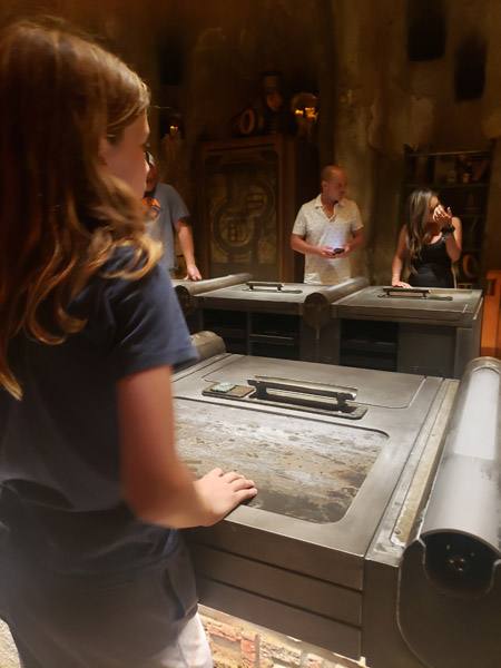 Savi's Lightsabers in Galaxy's Edge