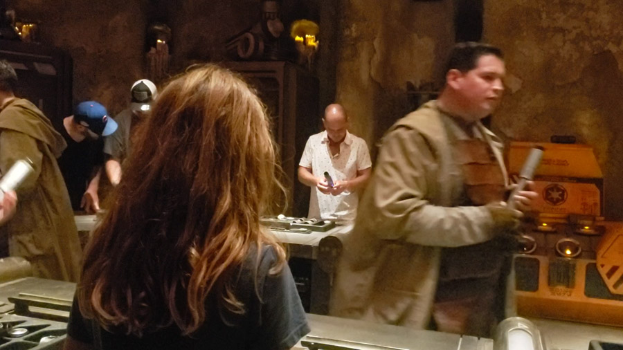 Savi's Lightsabers in Galaxy's Edge
