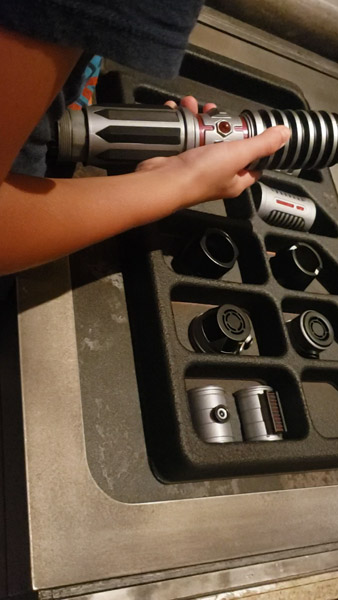 Savi's Lightsabers in Galaxy's Edge