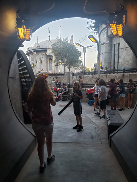 Smuggler's Run in Galaxy's Edge