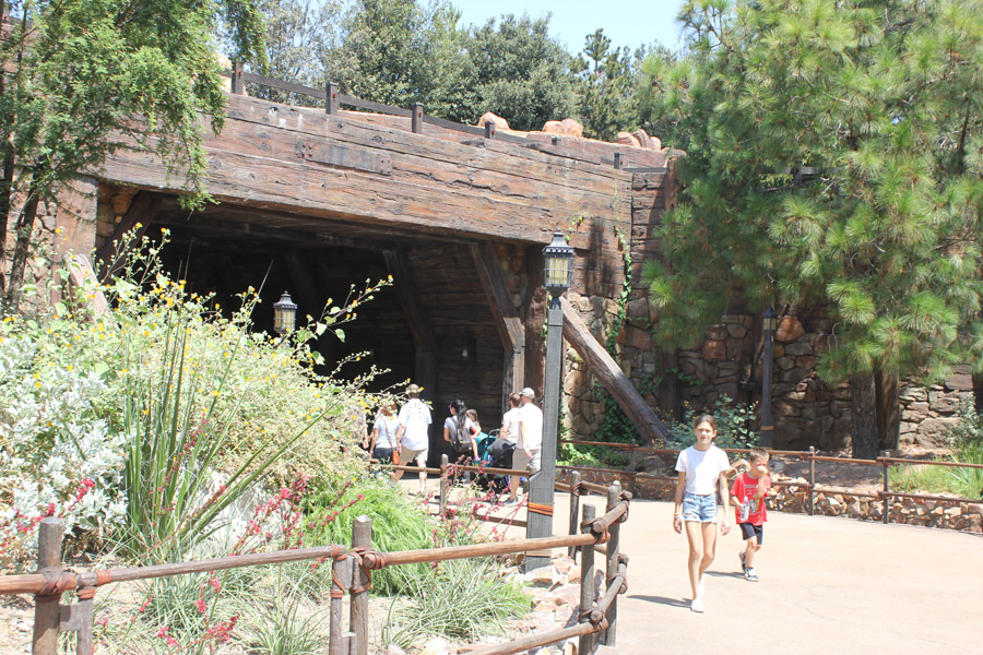 Tunnel Entrance to Galaxy's Edge