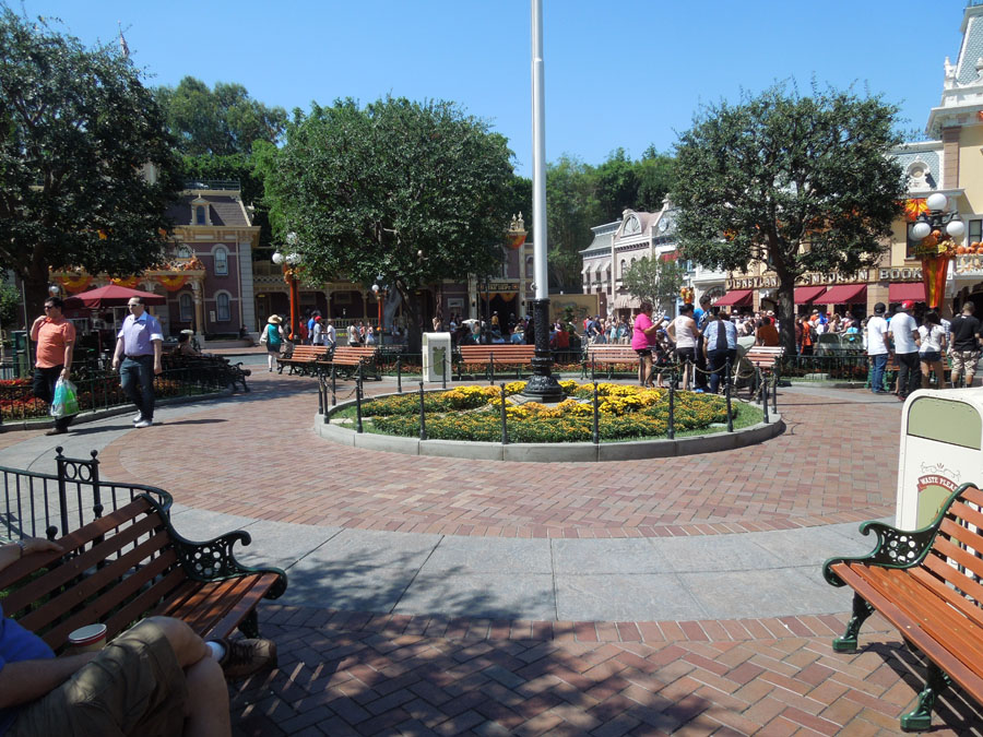 Disneyland Main Street Circle Picture