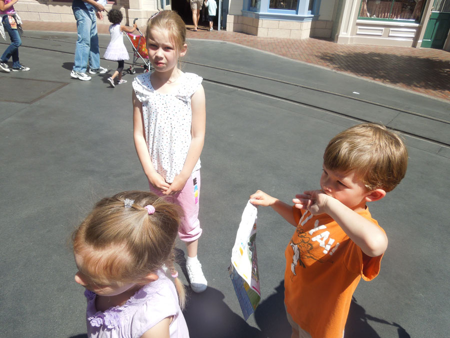 Disneyland Main Street Circle Picture