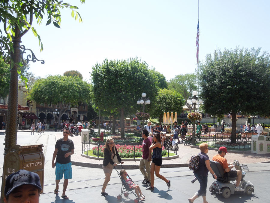 Disneyland Main Street Circle Picture