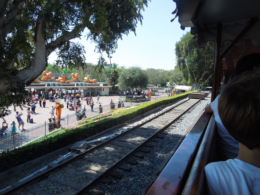 Disneyland Train Station Picture
