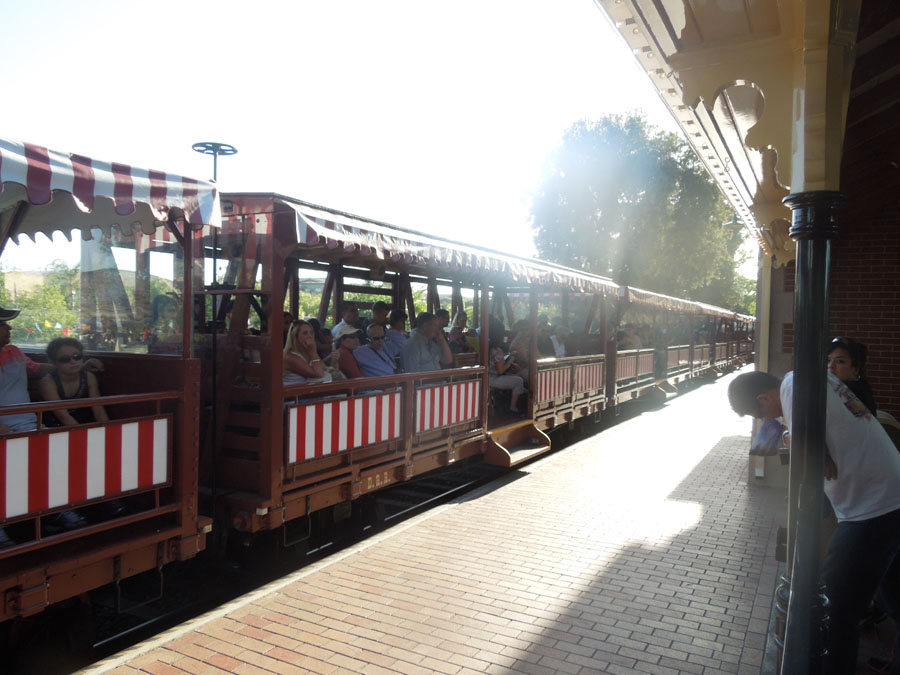 Disneyland Train Station Picture