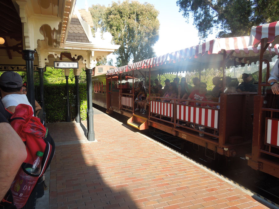 Disneyland Train Station Picture