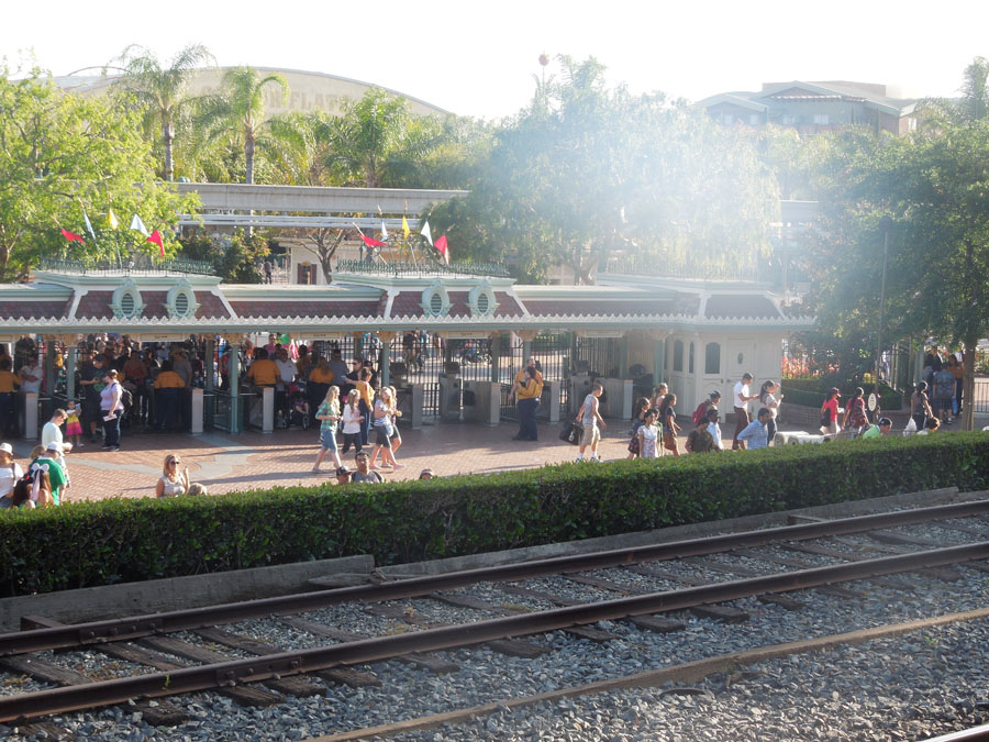Disneyland Train Station Picture