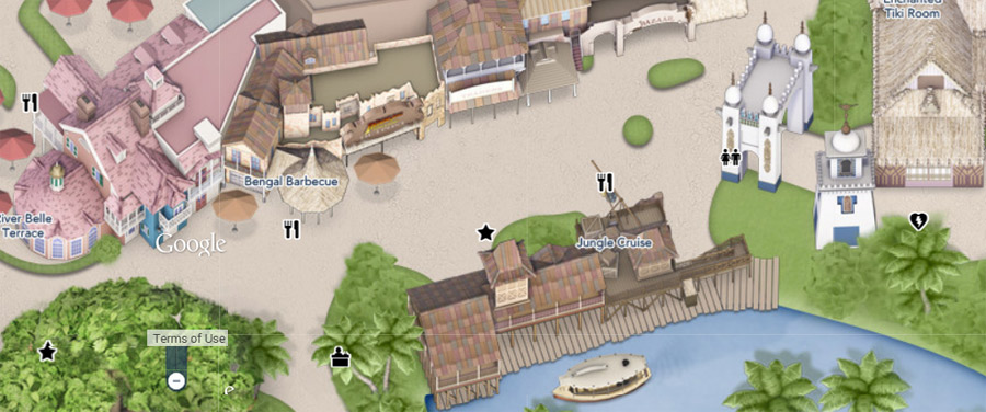 Disneyland Adventureland South Side