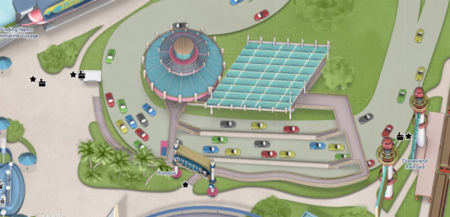 Disneyland's Autopia