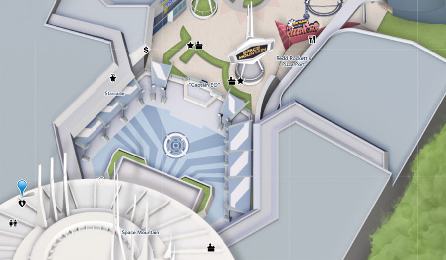 Space Mountain Fastpass Distribution
