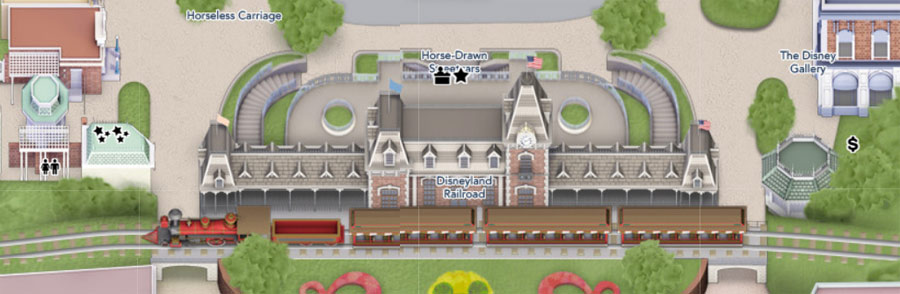 Disneyland Train Station Picture