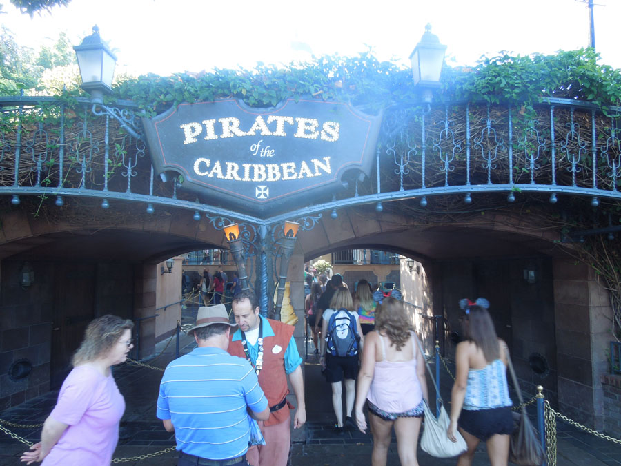 Pirates of the Caribbean in Disneyland