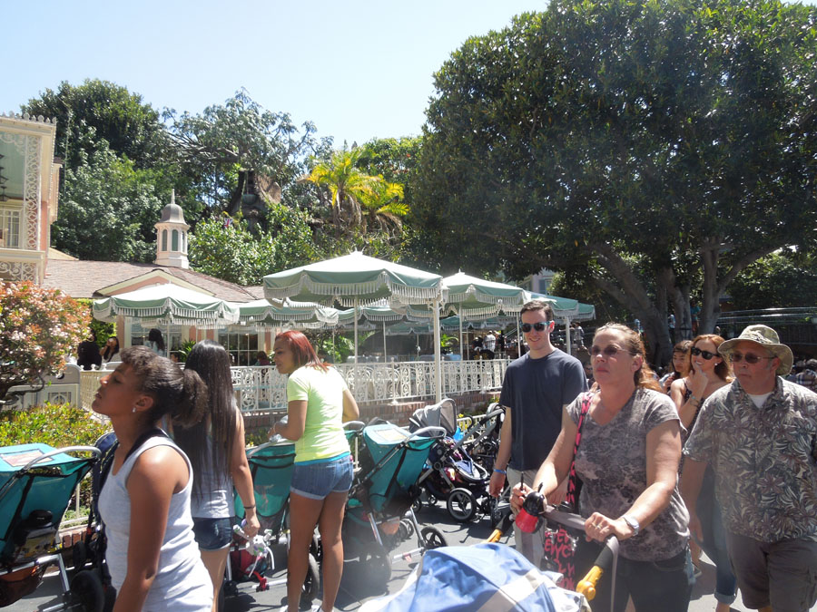 Disneyland New Orleans Square in Disneyland
