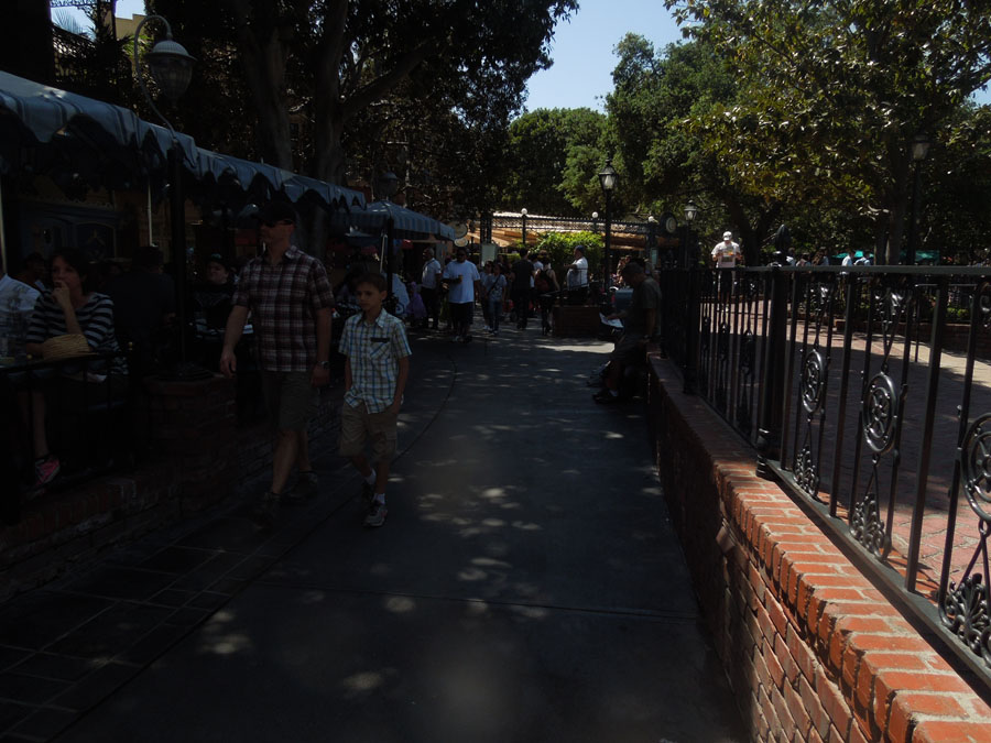 Streets of New Orleans Square in Disneyland