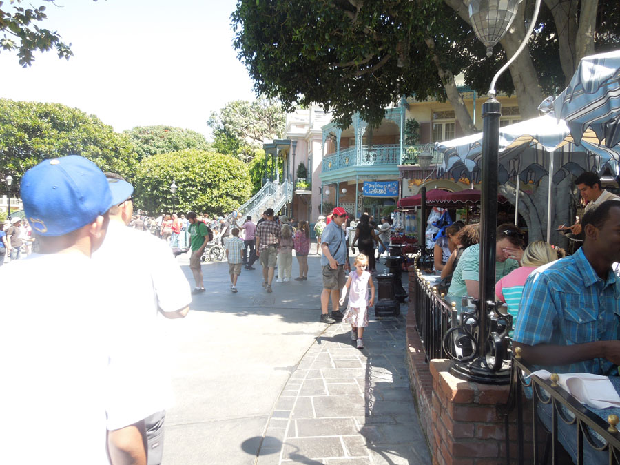 Streets of New Orleans Square in Disneyland