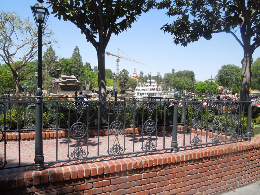 Streets of New Orleans Square in Disneyland